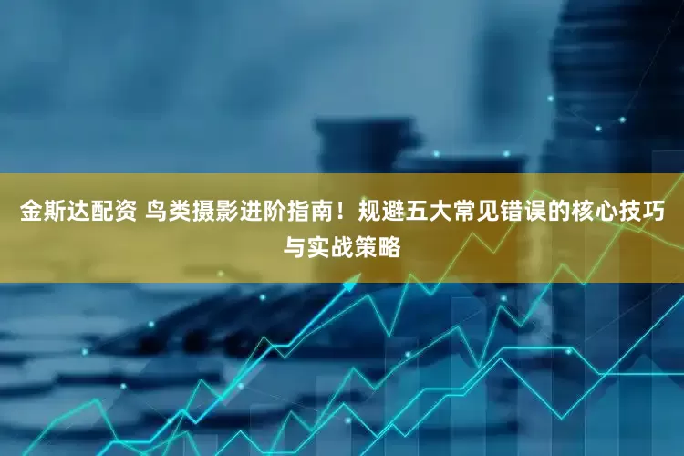 金斯达配资 鸟类摄影进阶指南！规避五大常见错误的核心技巧与实战策略